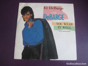 Vinyl-Schallplatten: El DeBarge With DeBarge – You Wear It Well +1 Sg MOTOWN 1985 PROMO - FUNK SOUL DISCO 80'S - SIN USO